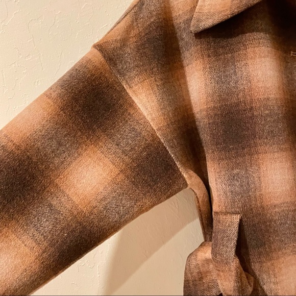 Quaint Jackets & Coats Quaint Checkerboard Pattern Coat Poshmark